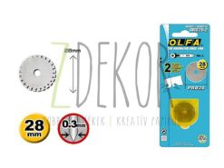 Olfa 28 mm Penge 2db-os Perforáló PRB-28-2