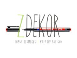 Alkoholos filc Edding 140 S piros