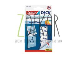 Ragasztó TESA kétoldalas átlátszó pontok 72db-os