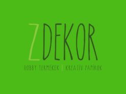 Dekorkarton 70cmx100cm 230 g fűzöld