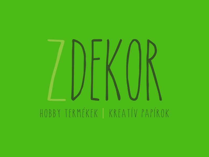 Dekorkarton 70cmx100cm 230 g fűzöld