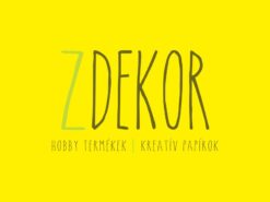 Dekorkarton 70cmx100cm 230 g kanárisárga