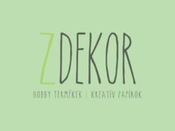 Dekorkarton 70cmx100cm 230 g középzöld