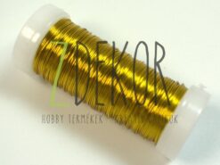 Drót - alumínium 0,37mm×30m arany