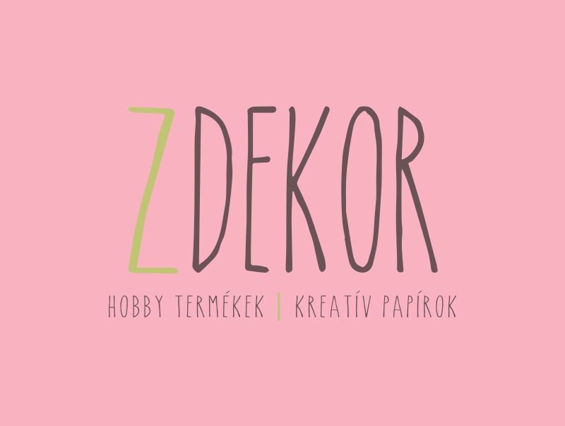 Dekorgumi színes 20x30cm 2mm pink