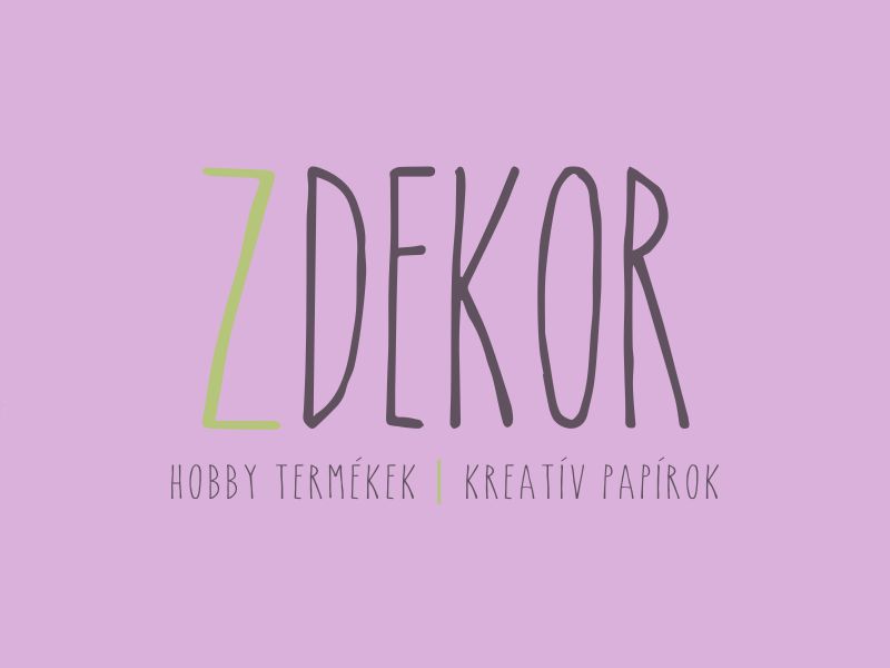 Dekorgumi színes 20x30cm 2mm világoslila