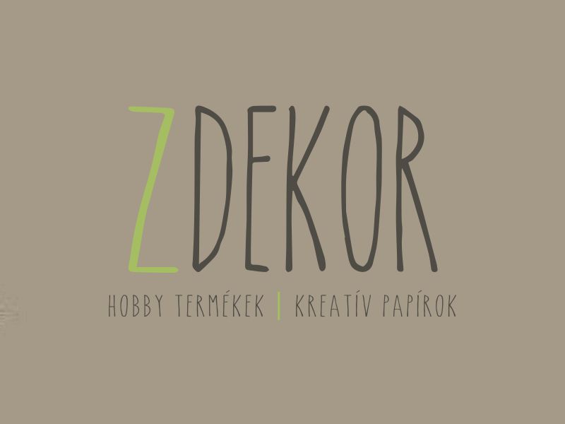 Dekorgumi színes 20x30cm 2mm szürke