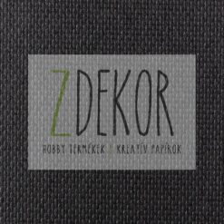 Vászonprégelt 72cmx102cm 120g fekete Classy Covers (MN)