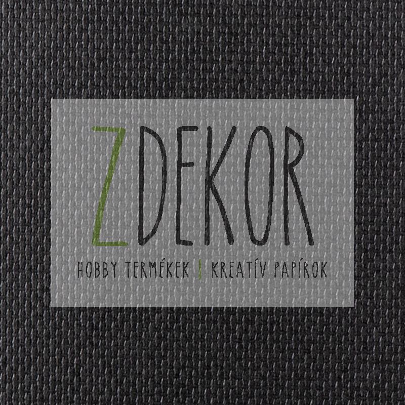 Vászonprégelt 72cmx102cm 120g fekete Classy Covers (MN)