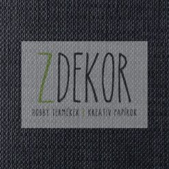 Vászonprégelt 72cmx102cm 120g fekete Classy Covers (TT)