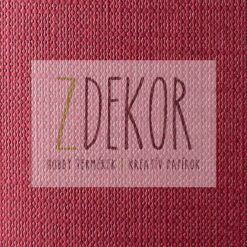 Vászonprégelt 72cmx102cm 120g bordó Classy Covers (TT)