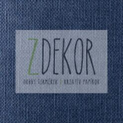 Vászonprégelt 72cmx102cm 120g kobaltkék Classy Covers (TT)