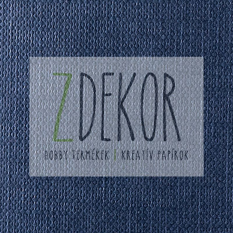 Vászonprégelt 72cmx102cm 120g kobaltkék Classy Covers (TT)