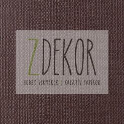 Vászonprégelt 72cmx102cm 120g kávé Classy Covers (TT)