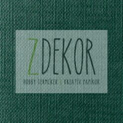 Vászonprégelt 72cmx102cm 120g zöld Classy Covers (TT)