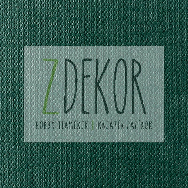 Vászonprégelt 72cmx102cm 120g zöld Classy Covers (TT)
